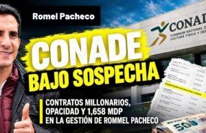 Rommel Pacheco Marrufo al frente de la CONADE enfrenta cuestionamientos por el manejo de recursos públicos durante 2025 por 1,658 millones de pesos