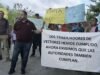 Trabajadores de Vectores bloquean acceso a Los Héroes