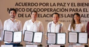 Milo Barrera fortalece alianza entre empresas y trabajadores para impulsar la paz laboral en Yucatán