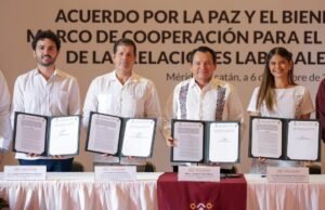 Milo Barrera fortalece alianza entre empresas y trabajadores para impulsar la paz laboral en Yucatán